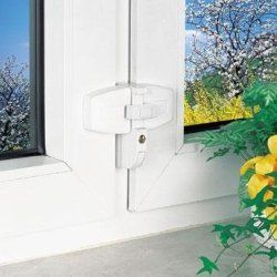 Anzeige: ABUS DFS 95 W bei Amazon.de ABUS DFS95 W - Fenstersicherung zum Nachrüsten