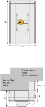 ABUS FTS99 - Zusatzsicherung